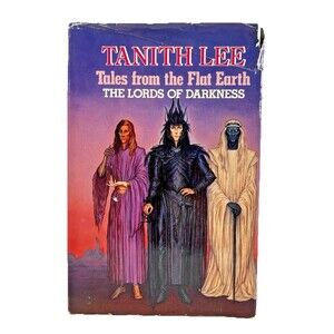 Tanith Lee Tales from the Flat Earth Lords of Darkness 1981 Book Club Edition